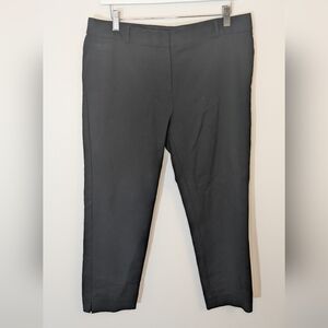 Kate Spade Women's Black Dress Pants Cropped Ankle length - size 12/14